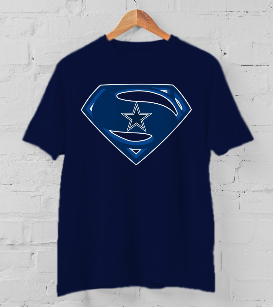 Cowboys Super Man Star Icon T-Shirt