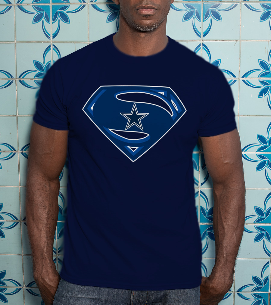 Cowboys Super Man Star Icon T-Shirt