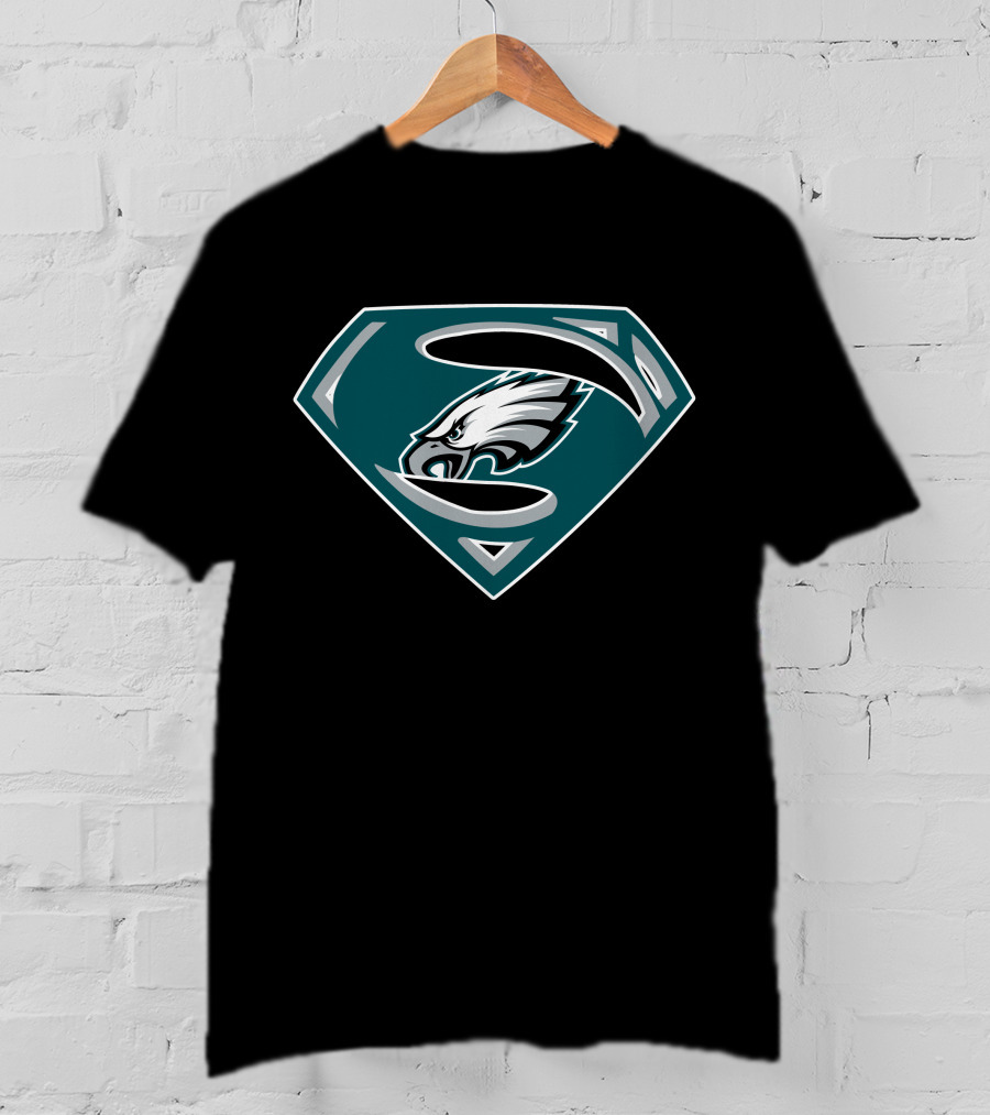 Philadelphia Eagles Super Man T-Shirt