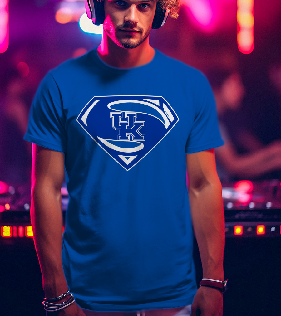 UK Superman Sports Logo Kentucky T-Shirt