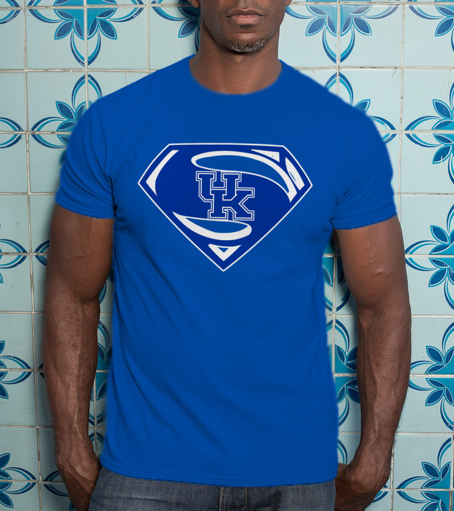 UK Superman Sports Logo Kentucky T-Shirt