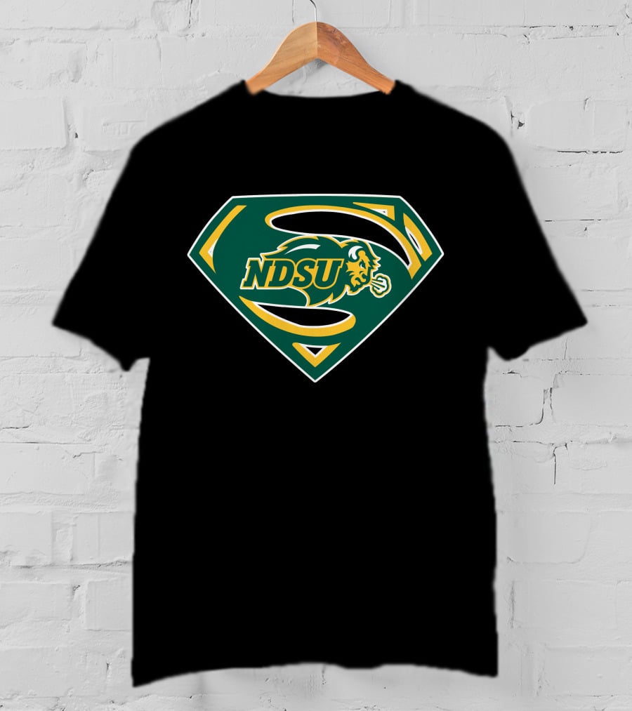 NDSU Bison Superman Shield T-Shirt