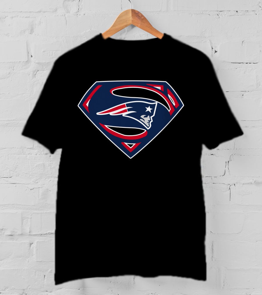Patriots Superman Logo Mashup T-Shirt