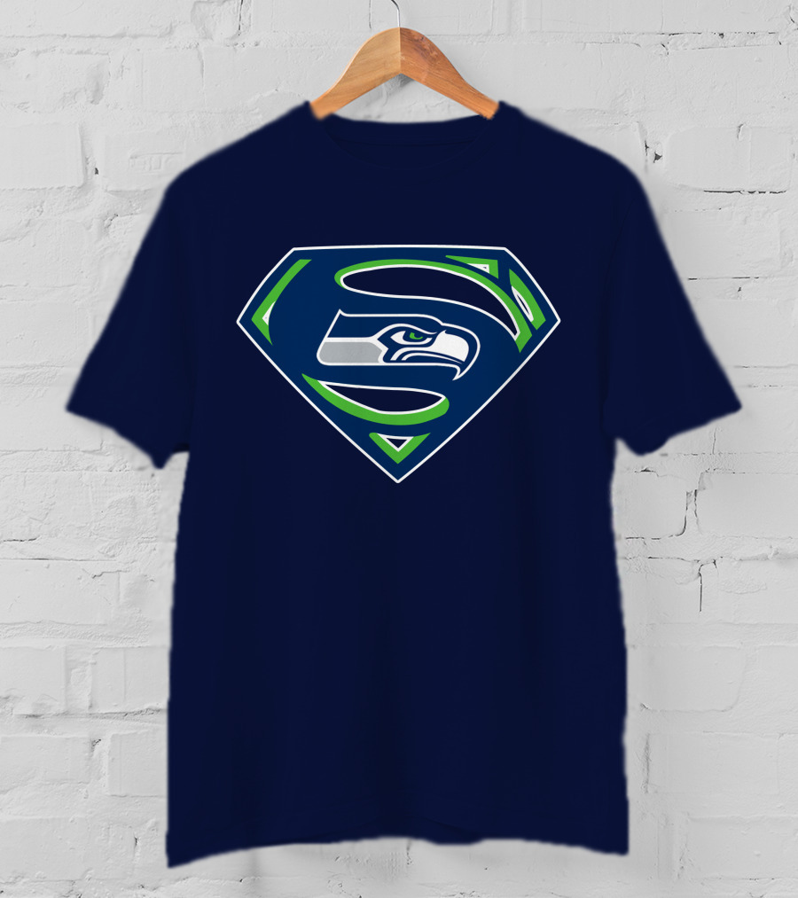 Seattle Seahawks Super Symbol Combination T-Shirt