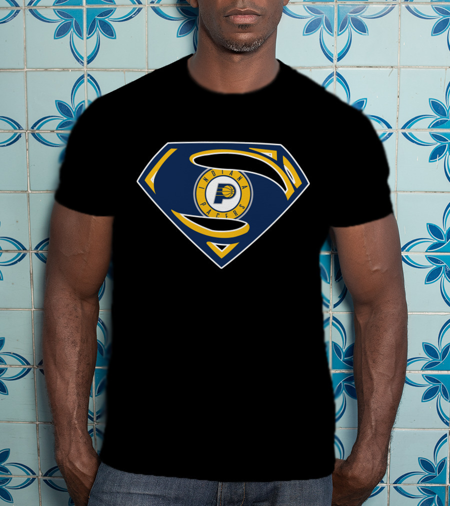 Indiana Pacers Superman T-Shirt