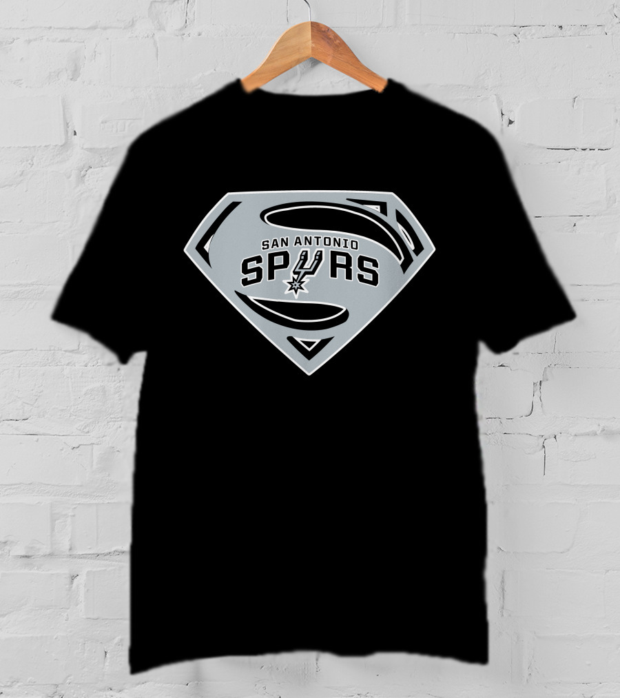 San Antonio Spurs Superman T-Shirt