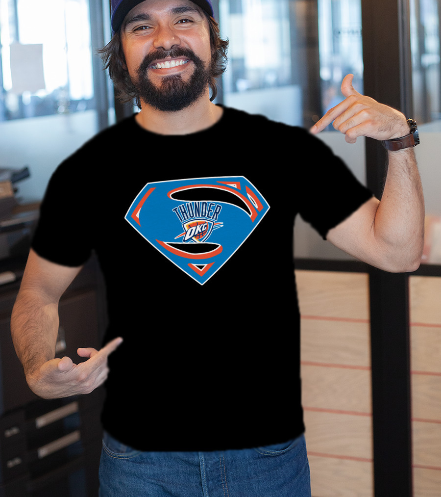 Superman Thunder OKC T-Shirt