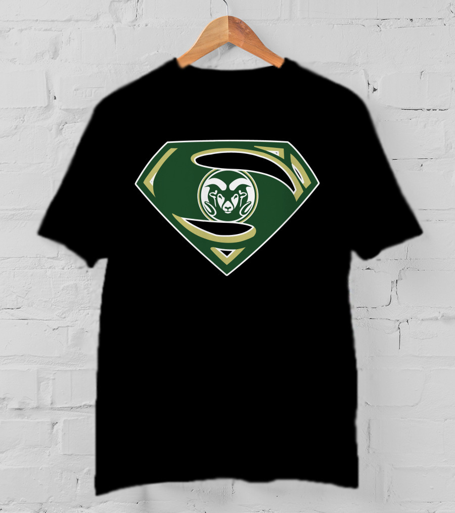 Colorado State Rams Superman T-Shirt