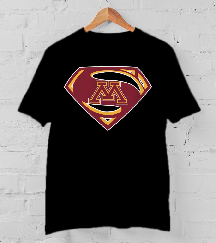 Superman Minnesota Gophers M T-Shirt