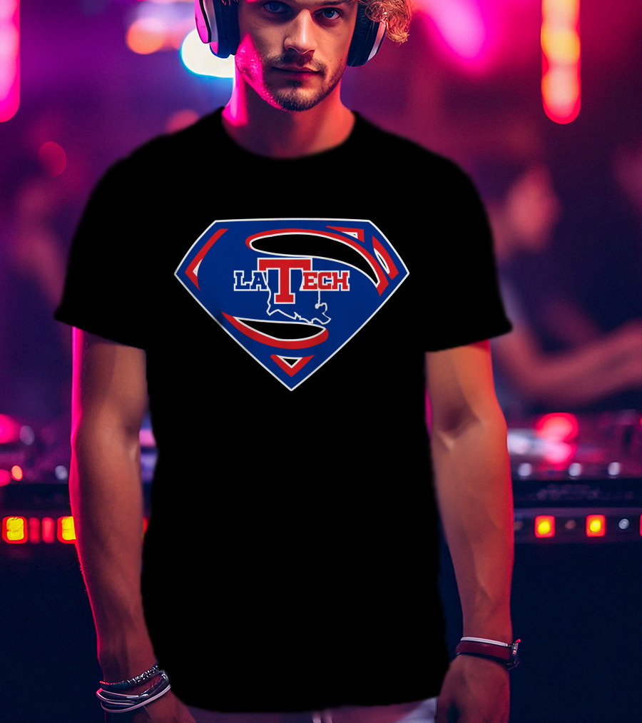 Superman LA Tech Emblem T-Shirt
