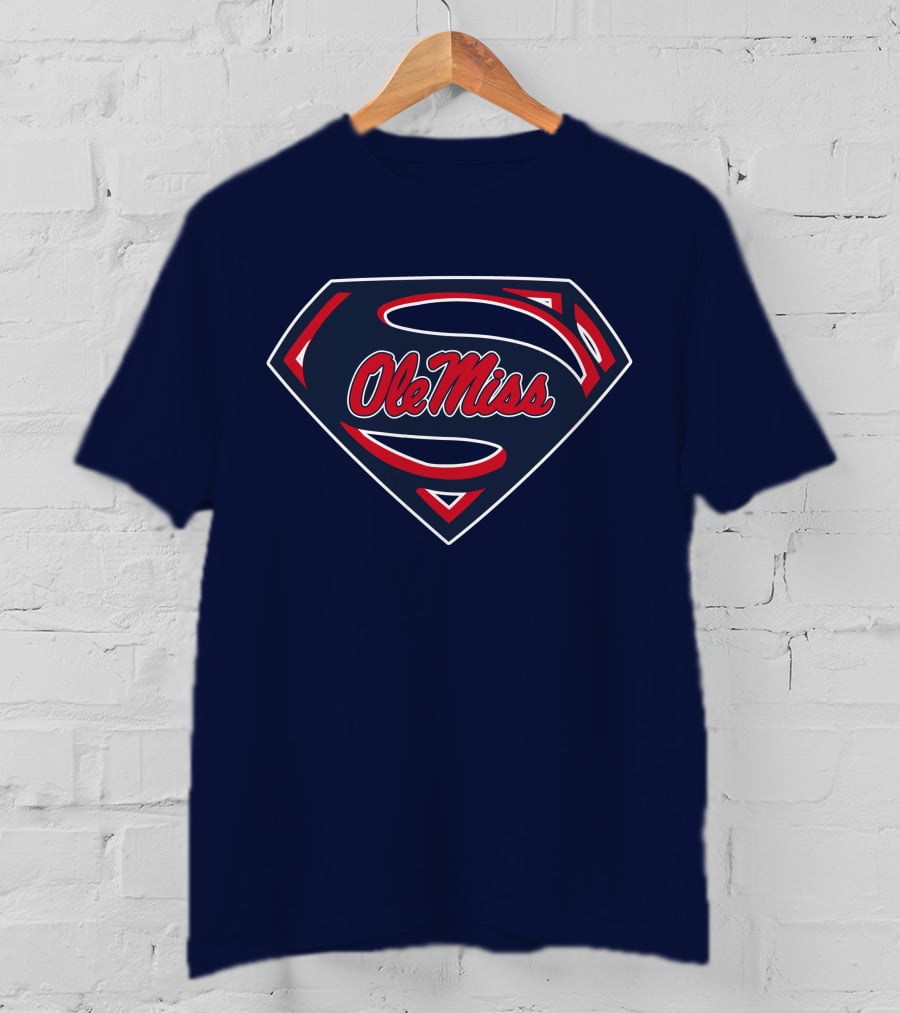 Ole Miss Superman S T-Shirt