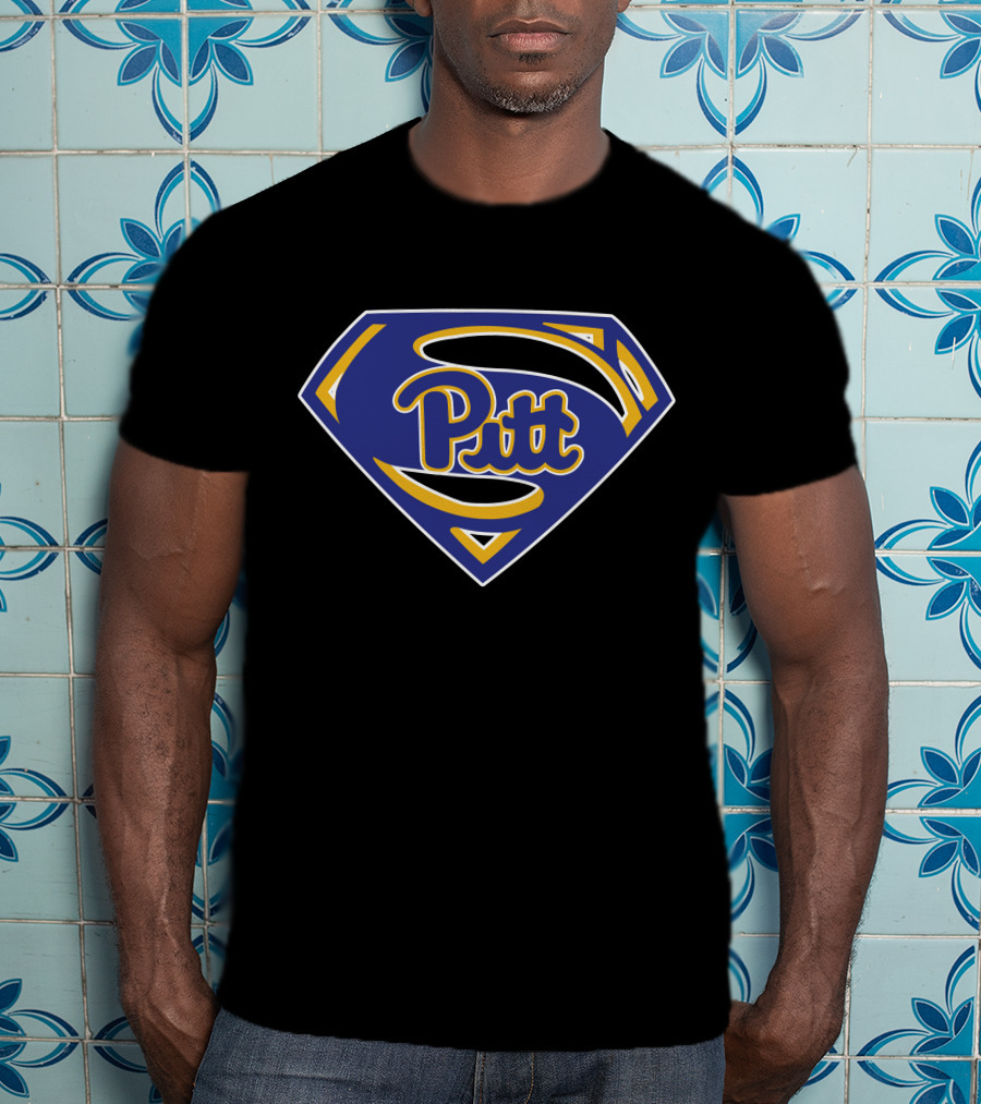 Pitt Superman Shield T-Shirt
