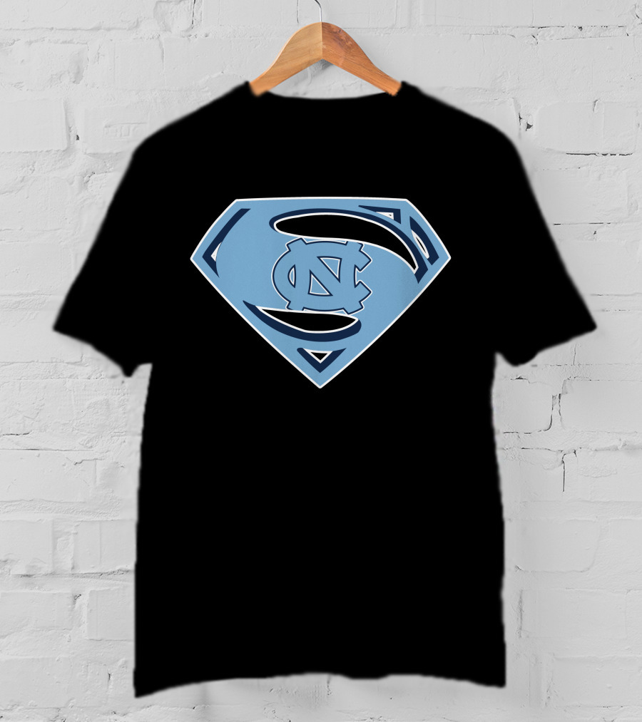 UNC Tar Heels Superman T-Shirt