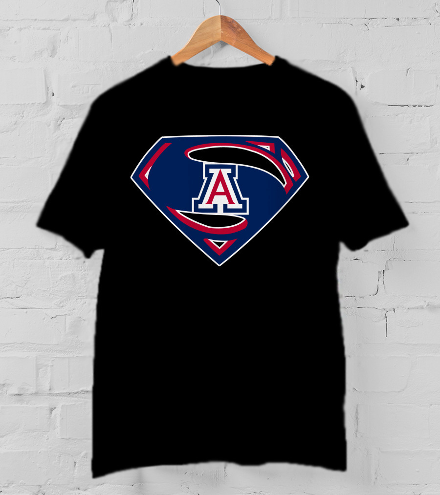 Arizona Wildcats Superman T-Shirt