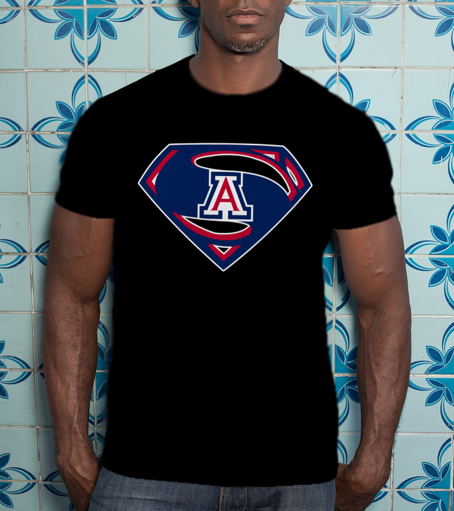 Arizona Wildcats Superman T-Shirt