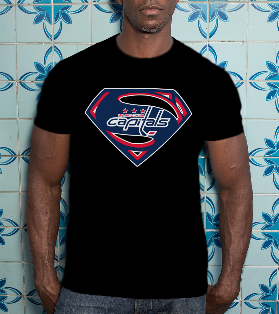 Washington Capitals Superman T-Shirt