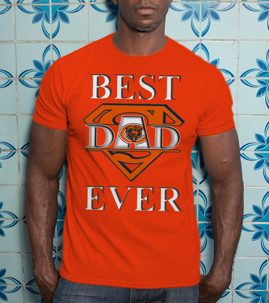 Best Dad Ever Bears Superman T-Shirt