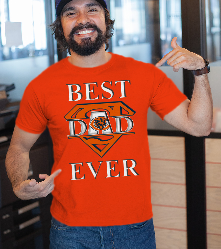 Best Dad Ever Bears Superman T-Shirt