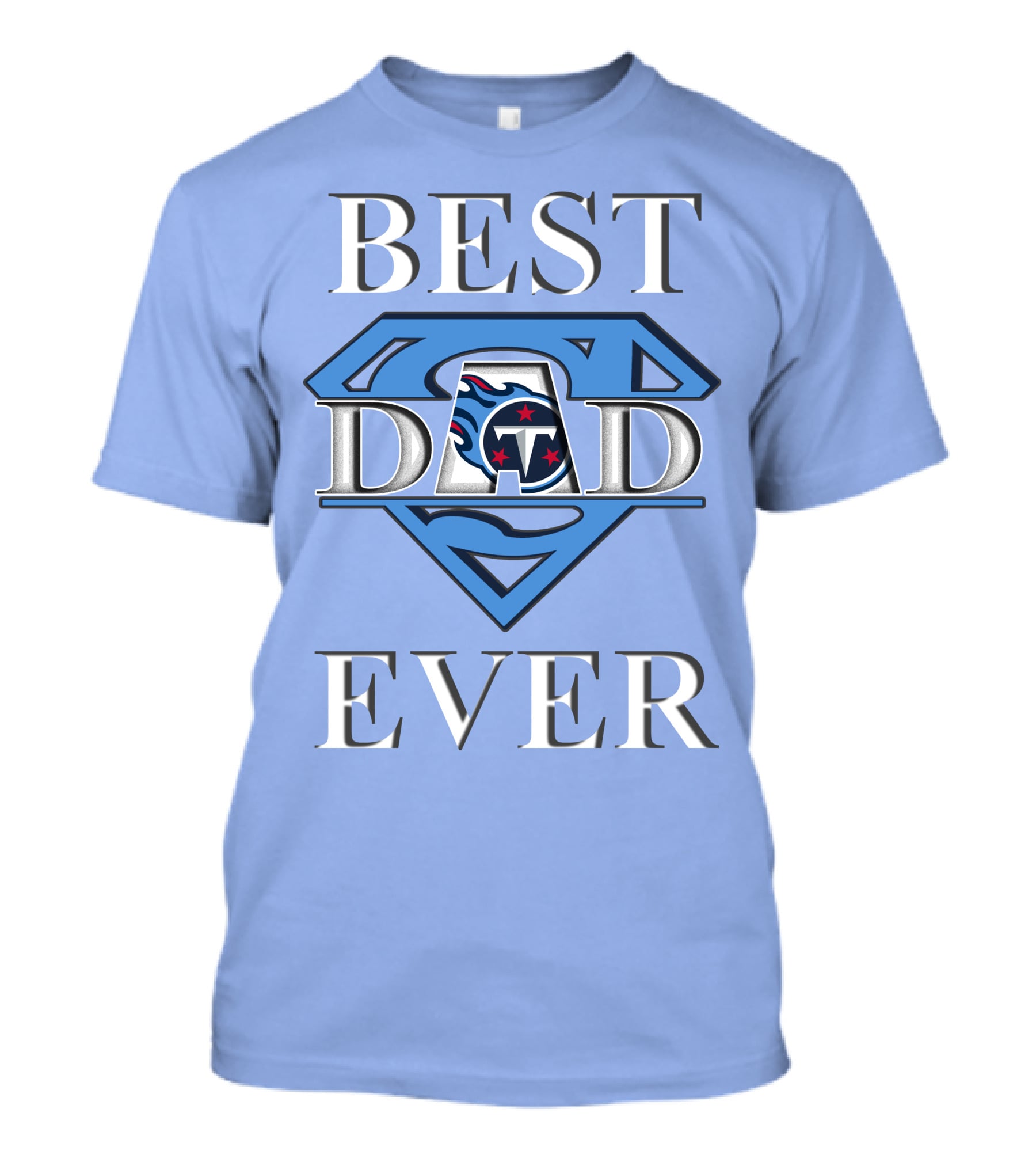 Best Dad Ever Titans Super T-Shirt