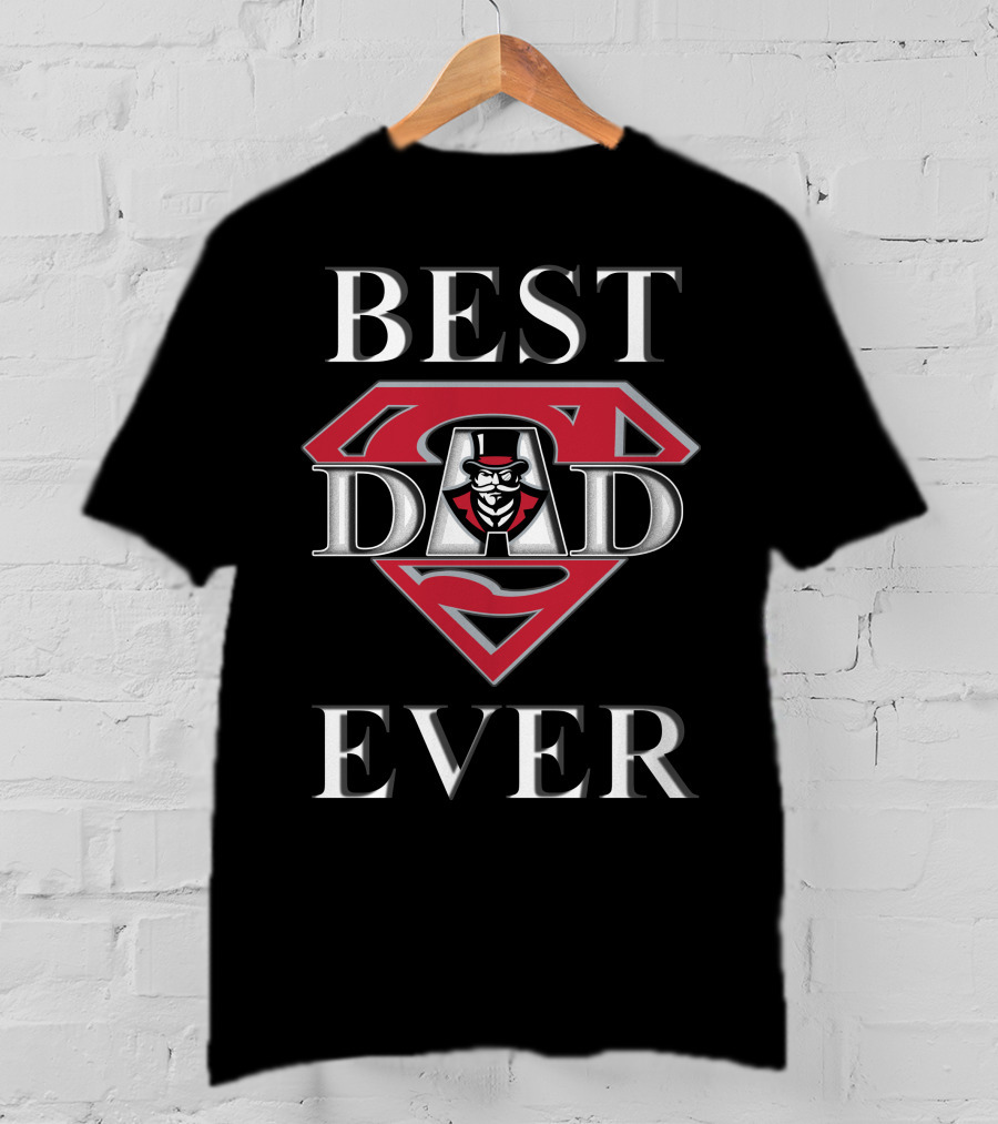 Best Dad Ever Austin Peay Superman T-Shirt