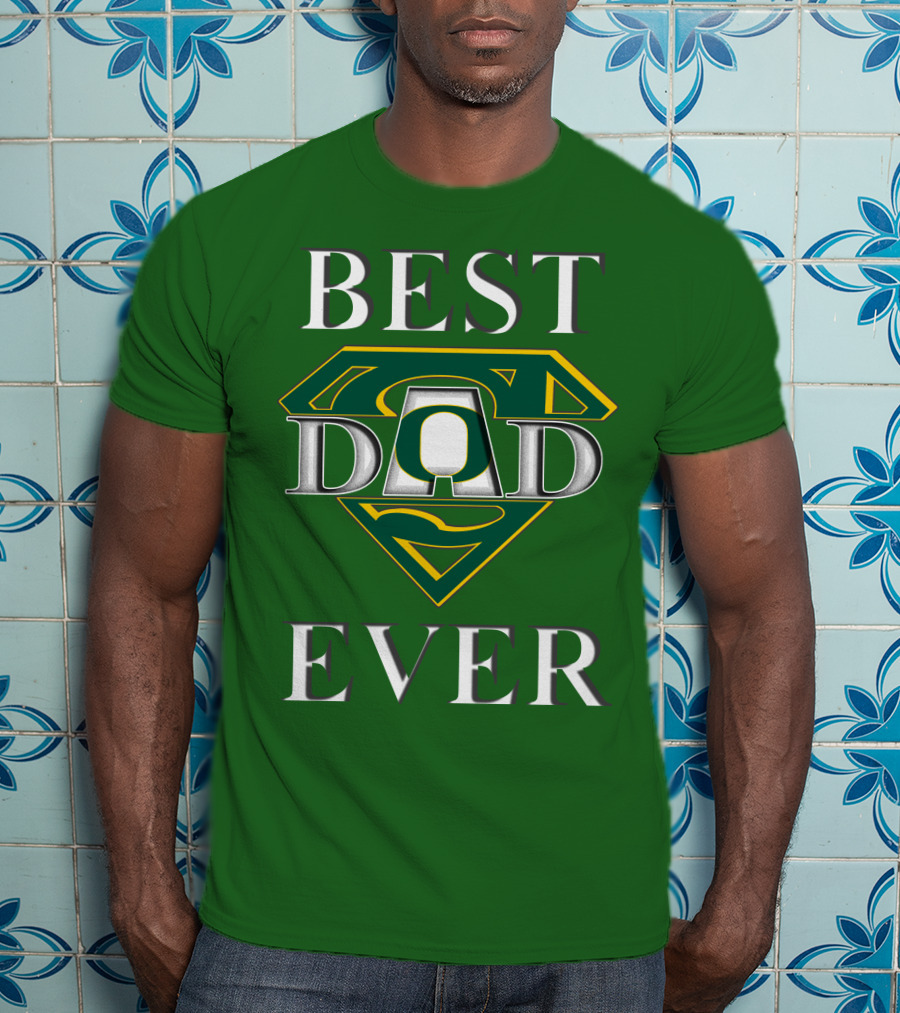 Best Dad Ever Oregon Ducks Super Dad T-Shirt