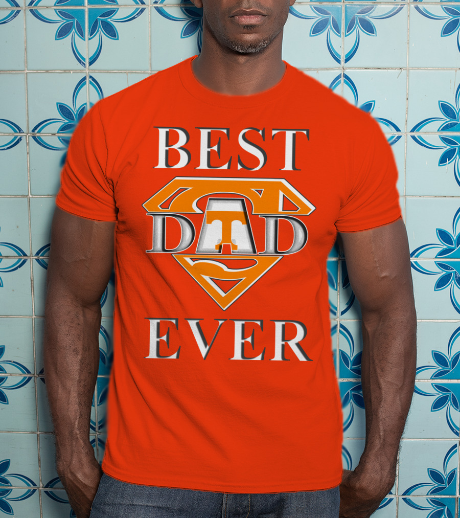 Tennessee Volunteers Best Dad Ever Super T T-Shirt