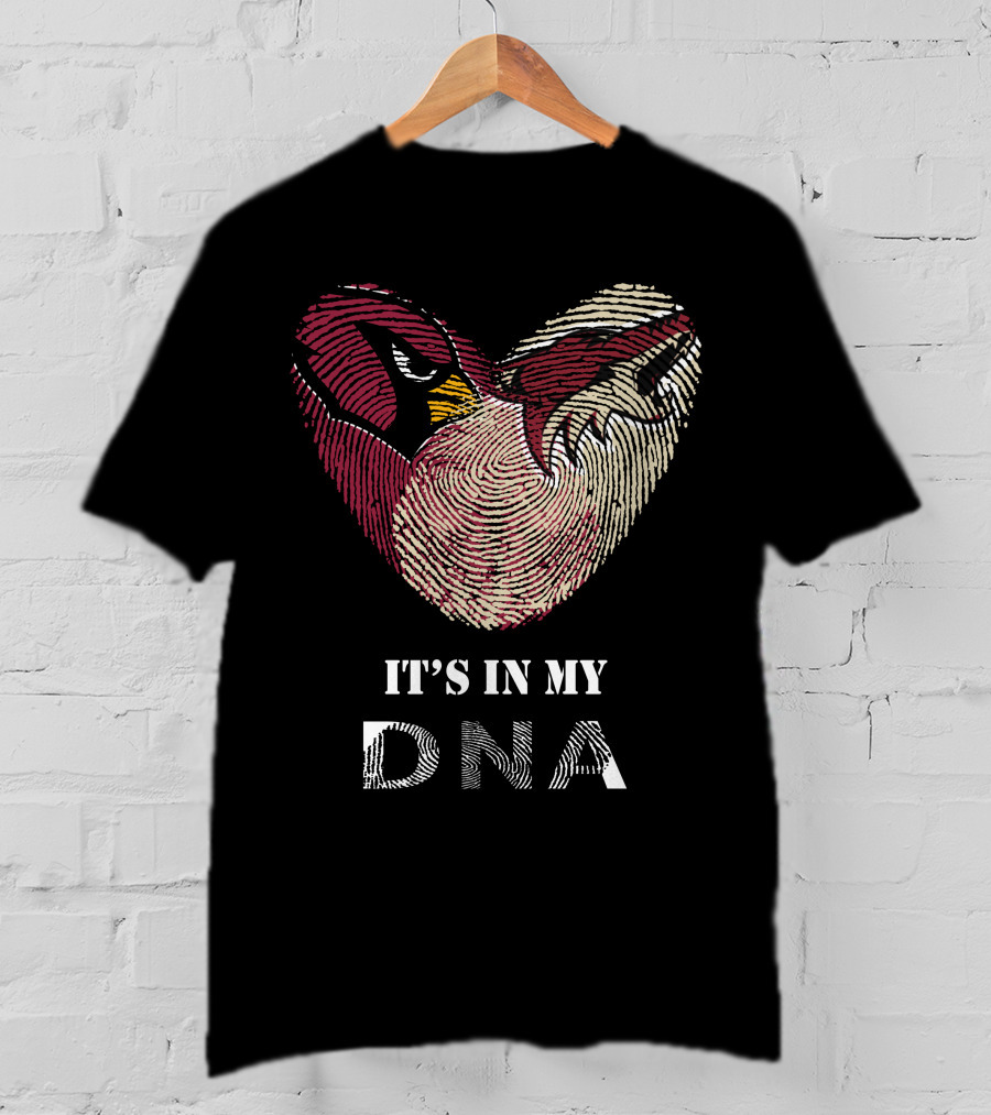 Arizona Cardinals Coyotes It's In My Dna T-Shirt