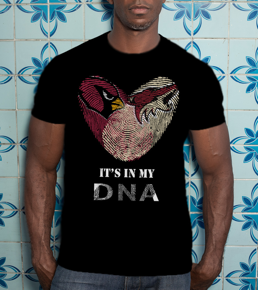 Arizona Cardinals Coyotes It's In My Dna T-Shirt