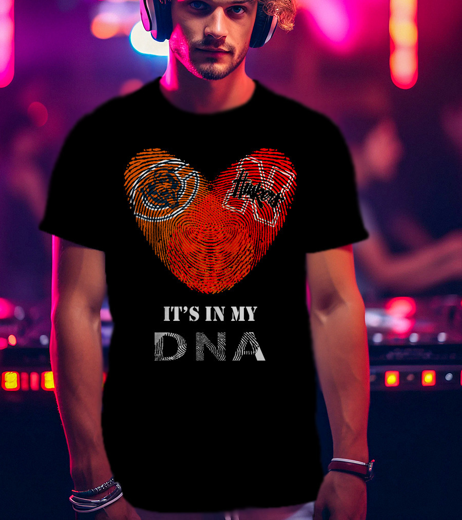Chicago Bears Nebraska Huskers It's In My DNA T-Shirt