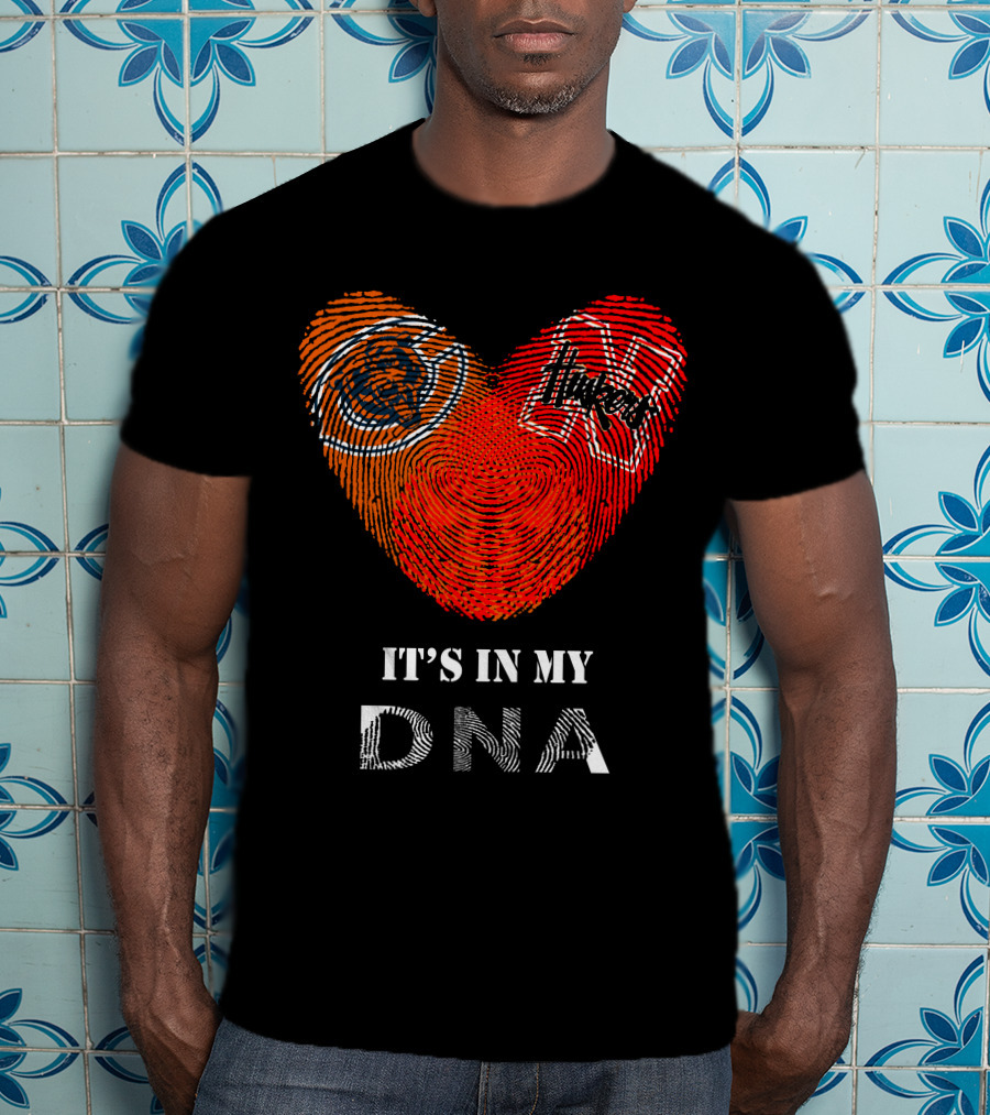 Chicago Bears Nebraska Huskers It's In My DNA T-Shirt