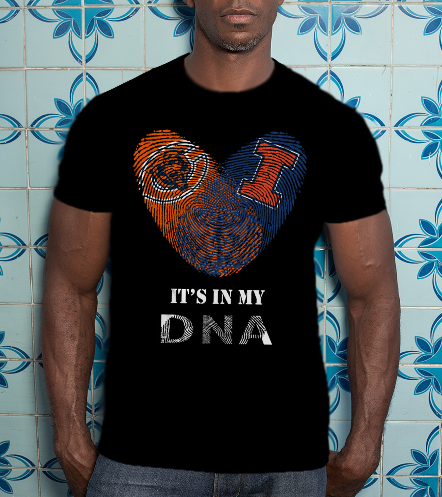 Bears Illinois It's In My DNA T-Shirt