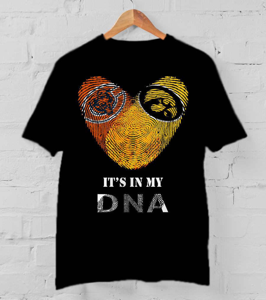 Bears Iowa Hawkeyes It's In My Dna T-Shirt