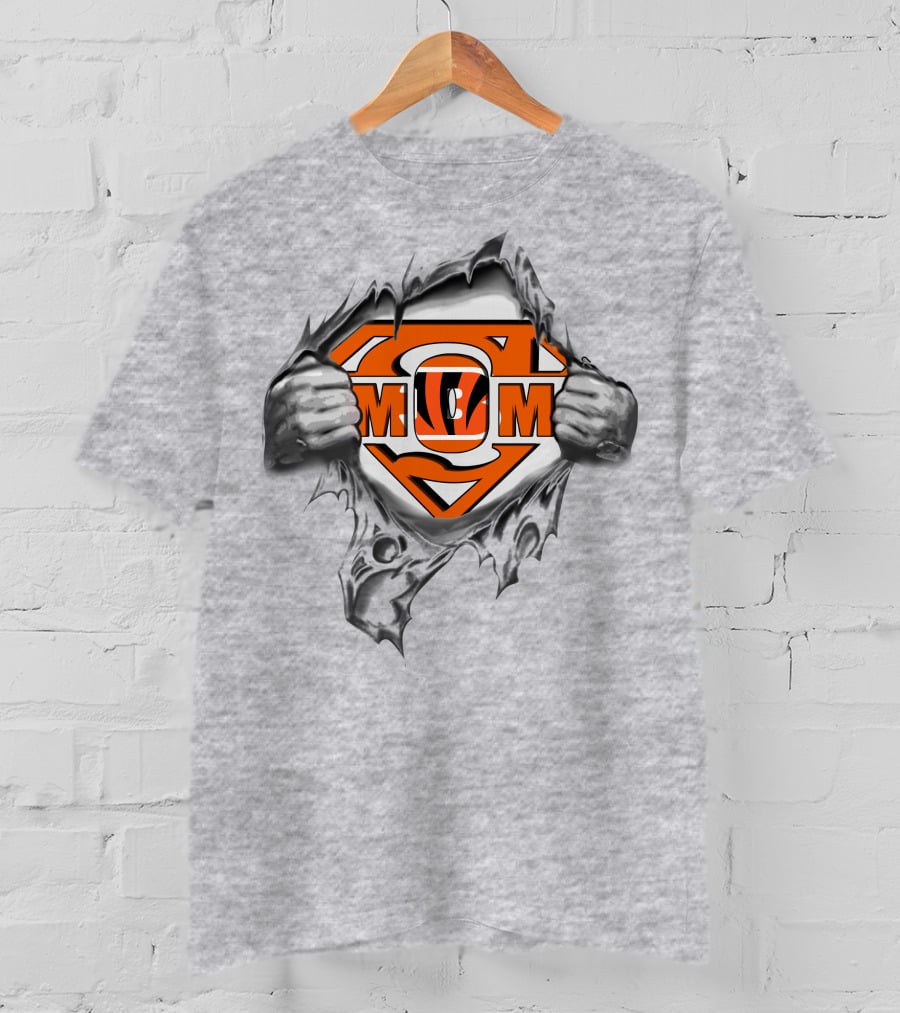 Super Bengals Mom T-Shirt