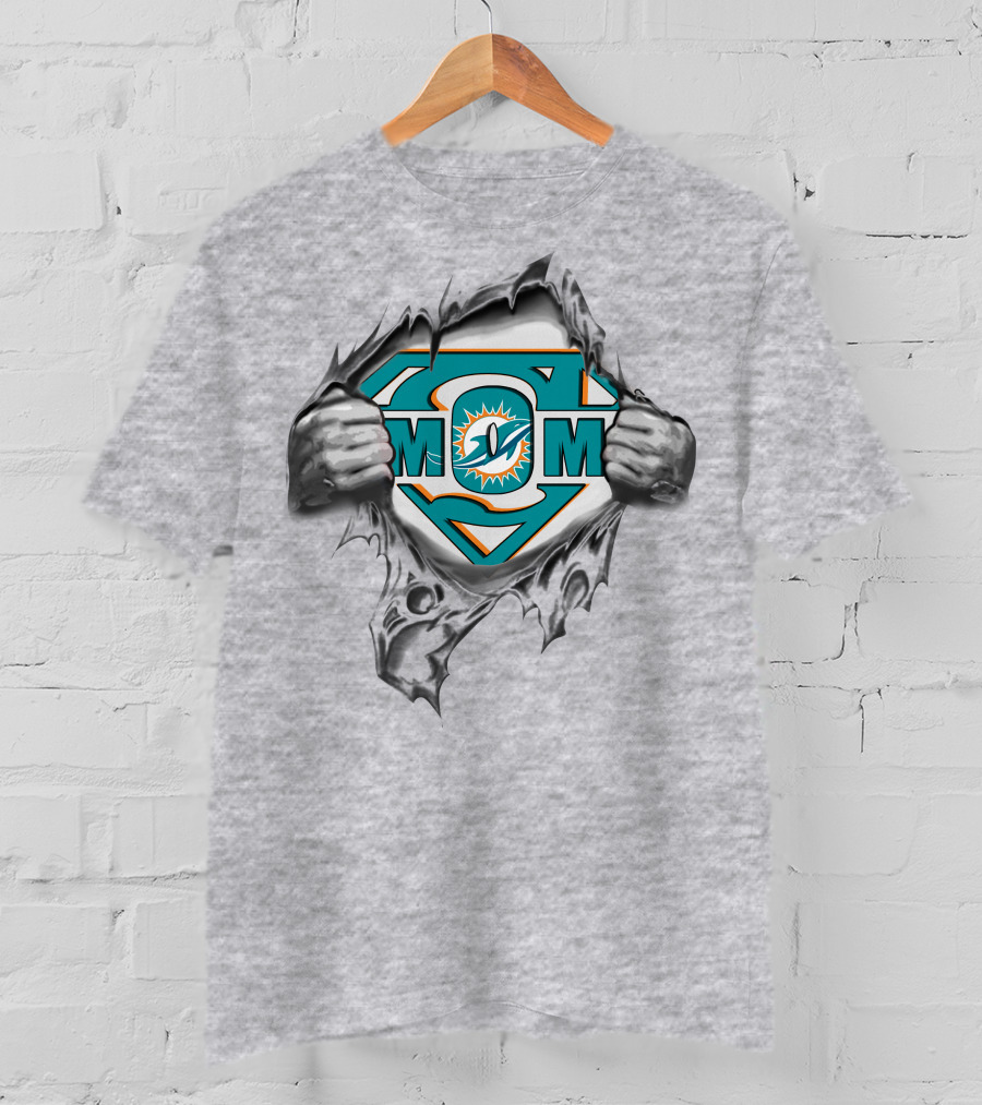 Miami Dolphins Super Mom T-Shirt