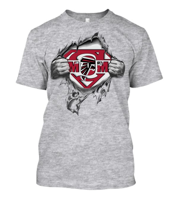 Falcons Superhero Logo With Superman T-Shirt