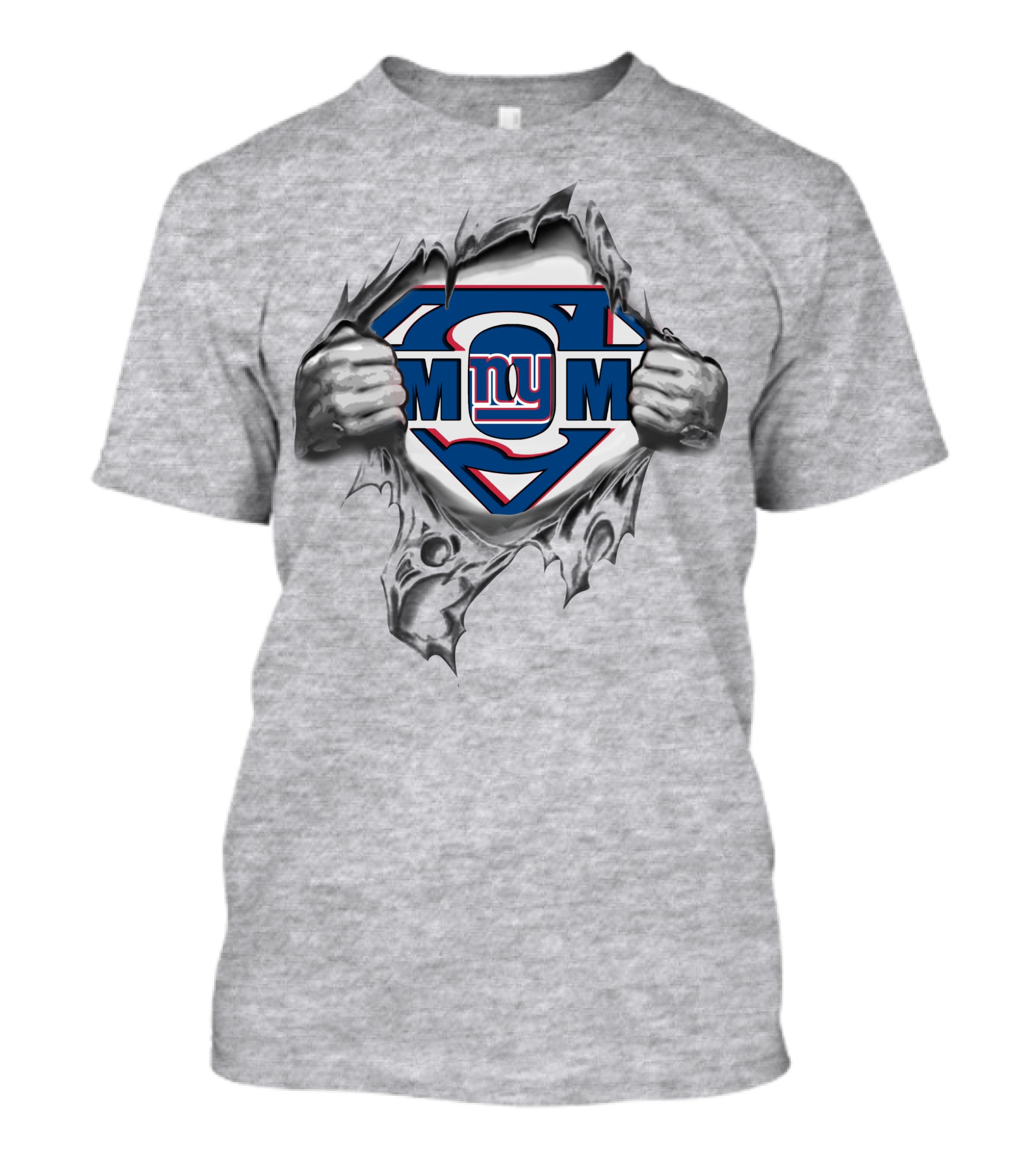 New York Giants Super Mom T-Shirt