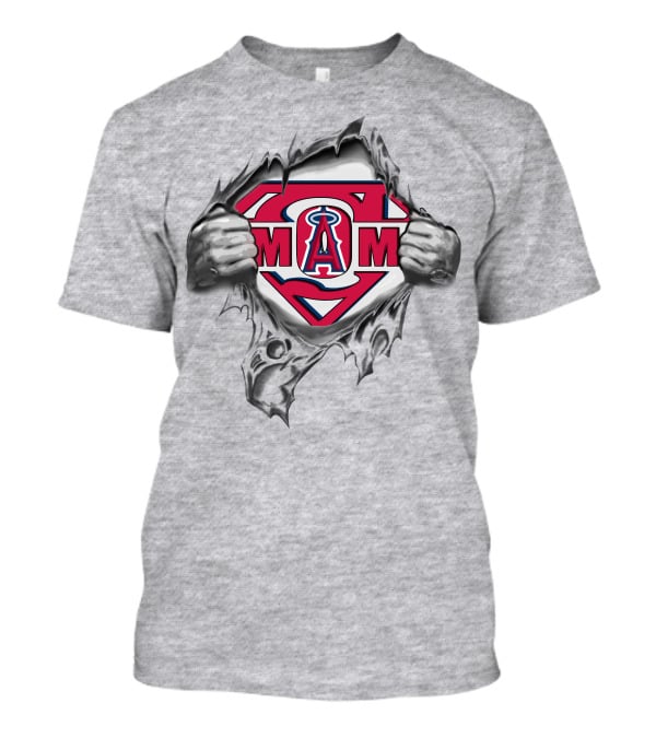 Los Angeles Angels Super Mom T-Shirt