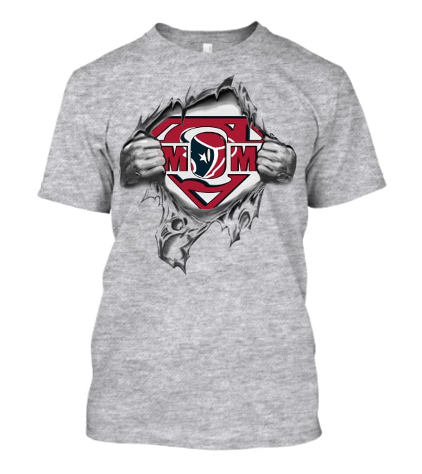Texans Mom Super Shield T-Shirt