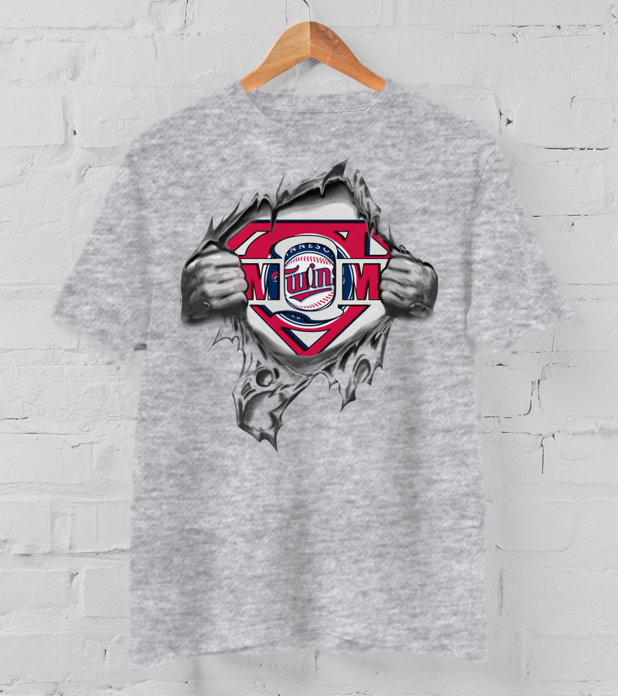 Minnesota Twins Super Logo Baseball T-Shirt