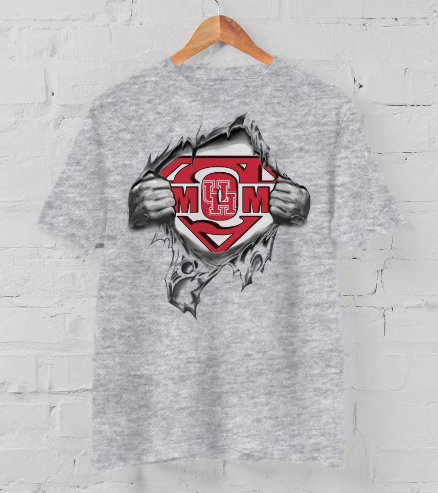 Houston Cougars Super Mom T-Shirt