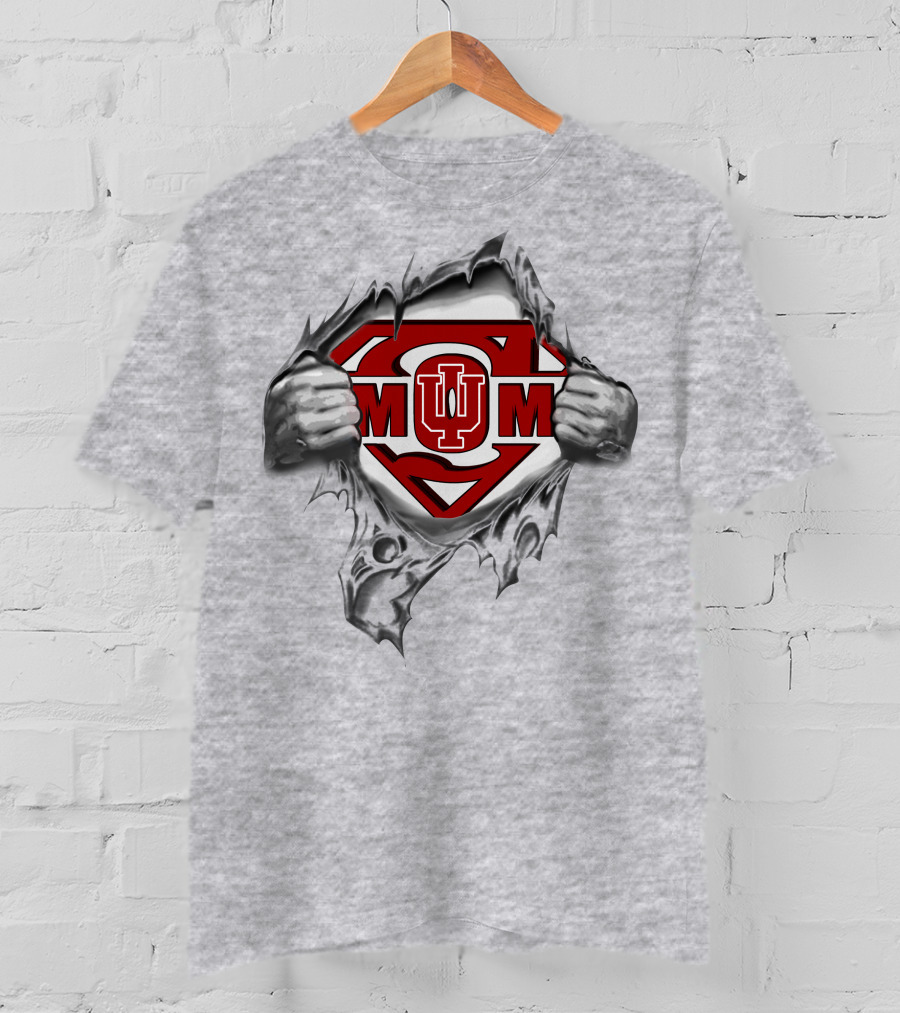 Indiana Hoosiers Super Mom T-Shirt