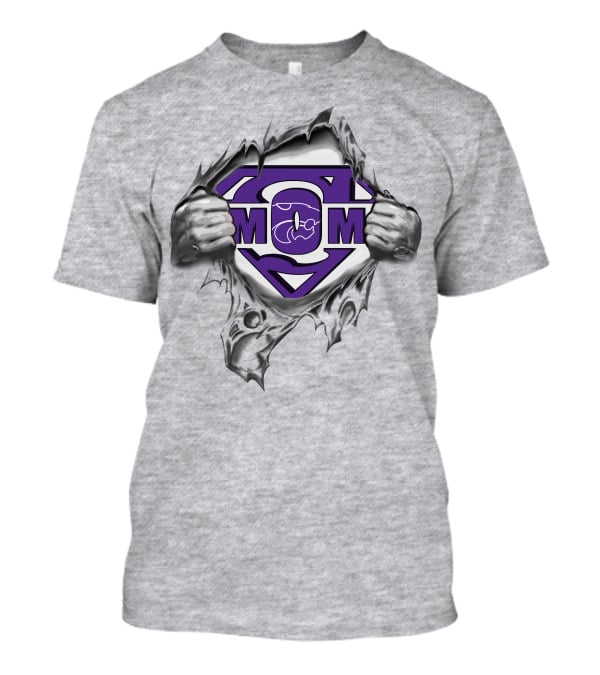 Kansas State Wildcats Super Mom T-Shirt
