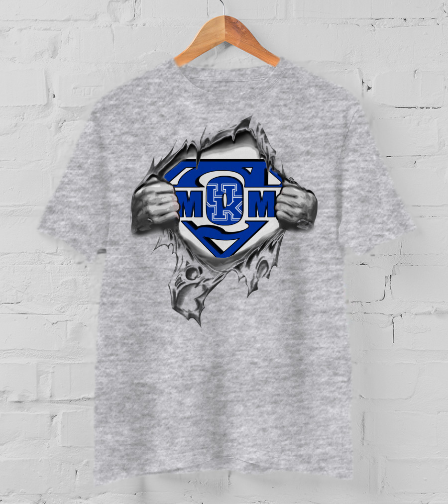 Kentucky Wildcats Super Mom K Logo Heroic Strength T-Shirt
