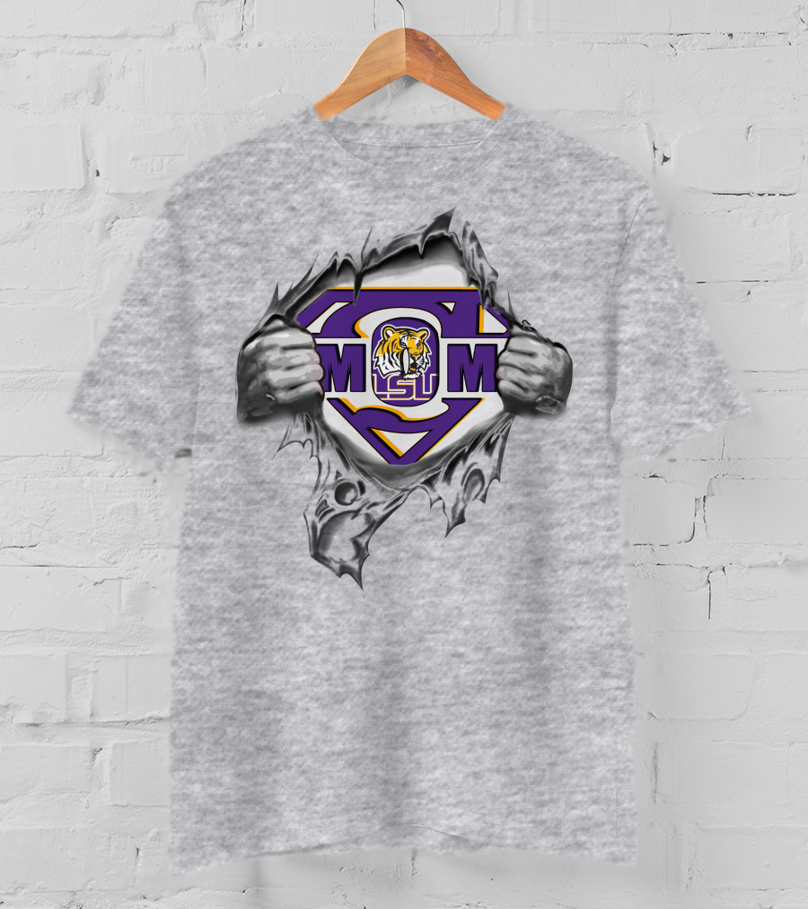 LSU Tigers Super Mom T-Shirt