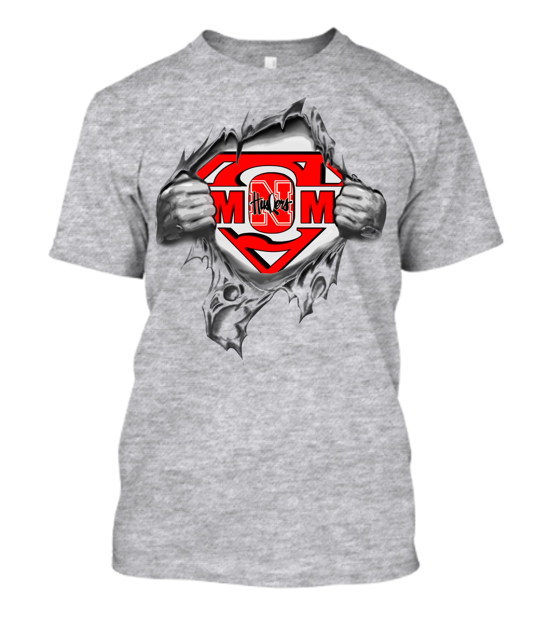 M Husker Mom Nebraska Cornhuskers Super T-Shirt
