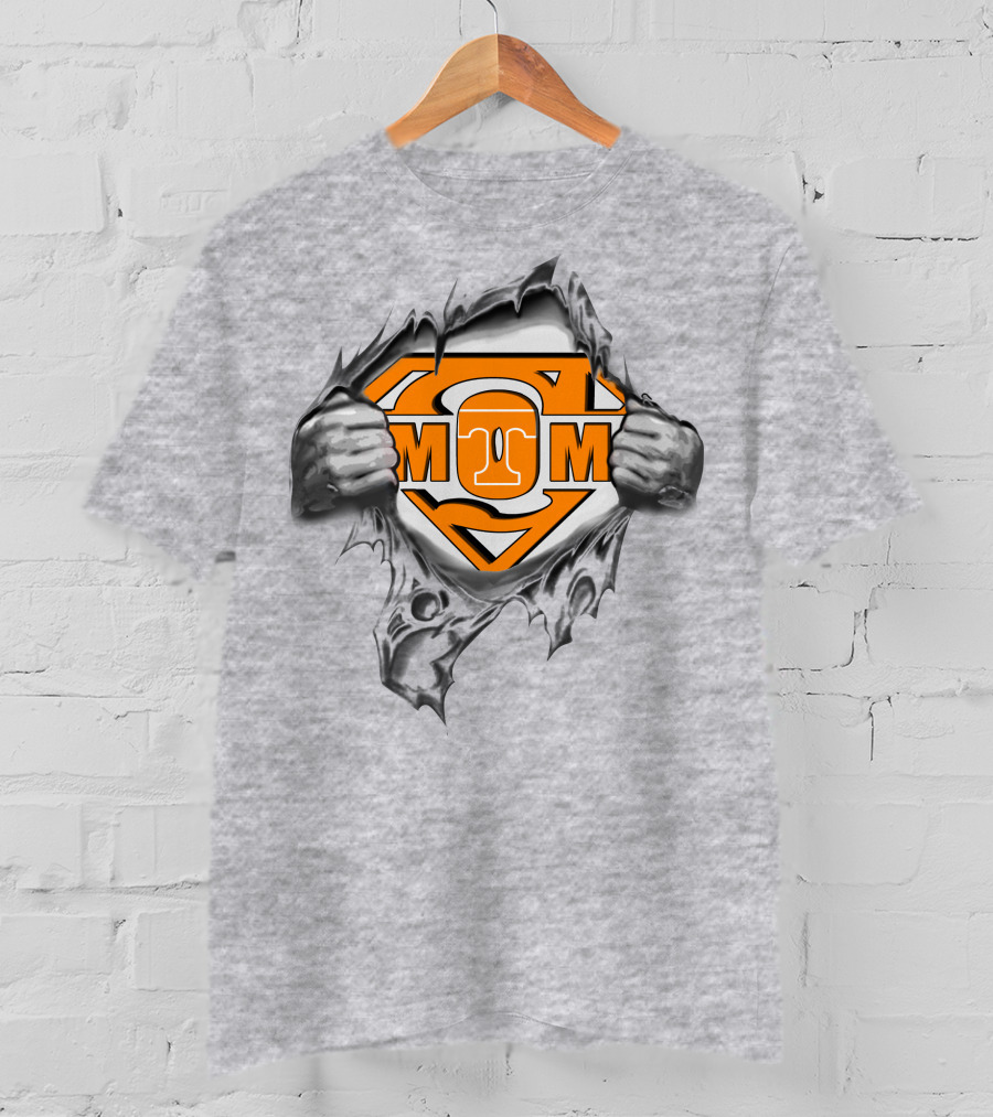 Tennessee Volunteers Super Mom Superman T-Shirt