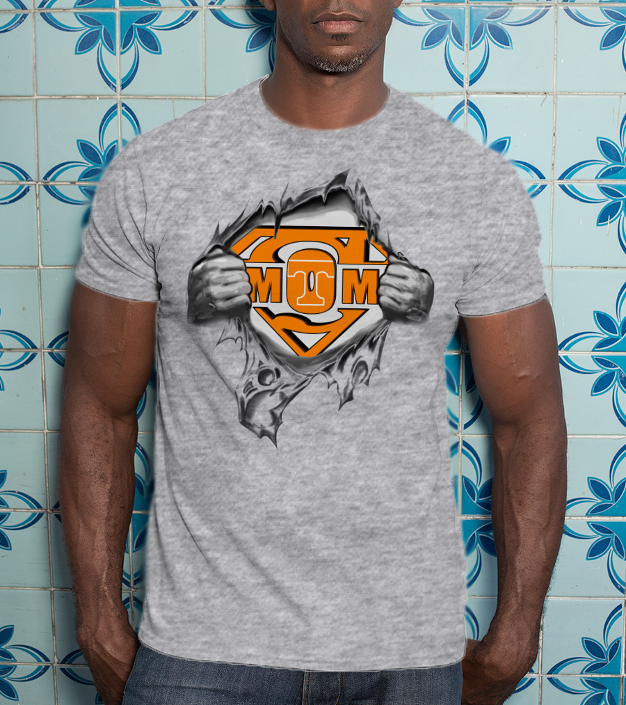 Tennessee Volunteers Super Mom Superman T-Shirt