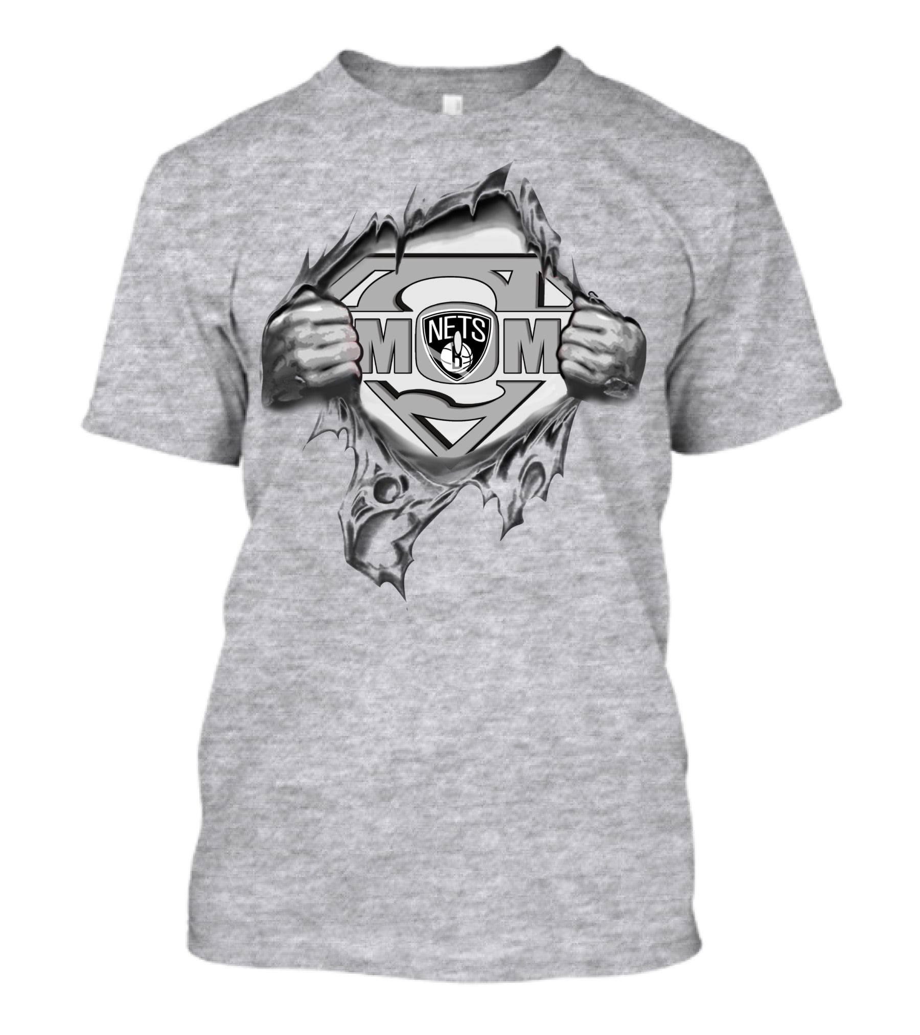 Brooklyn Nets Super Mom T-Shirt