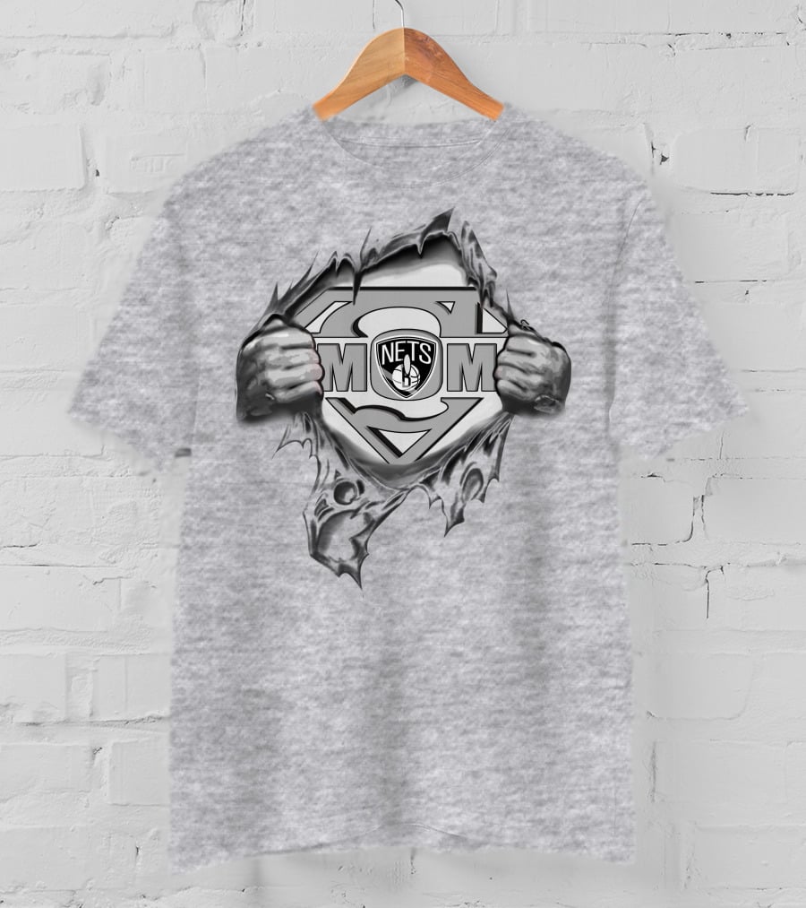Brooklyn Nets Super Mom T-Shirt