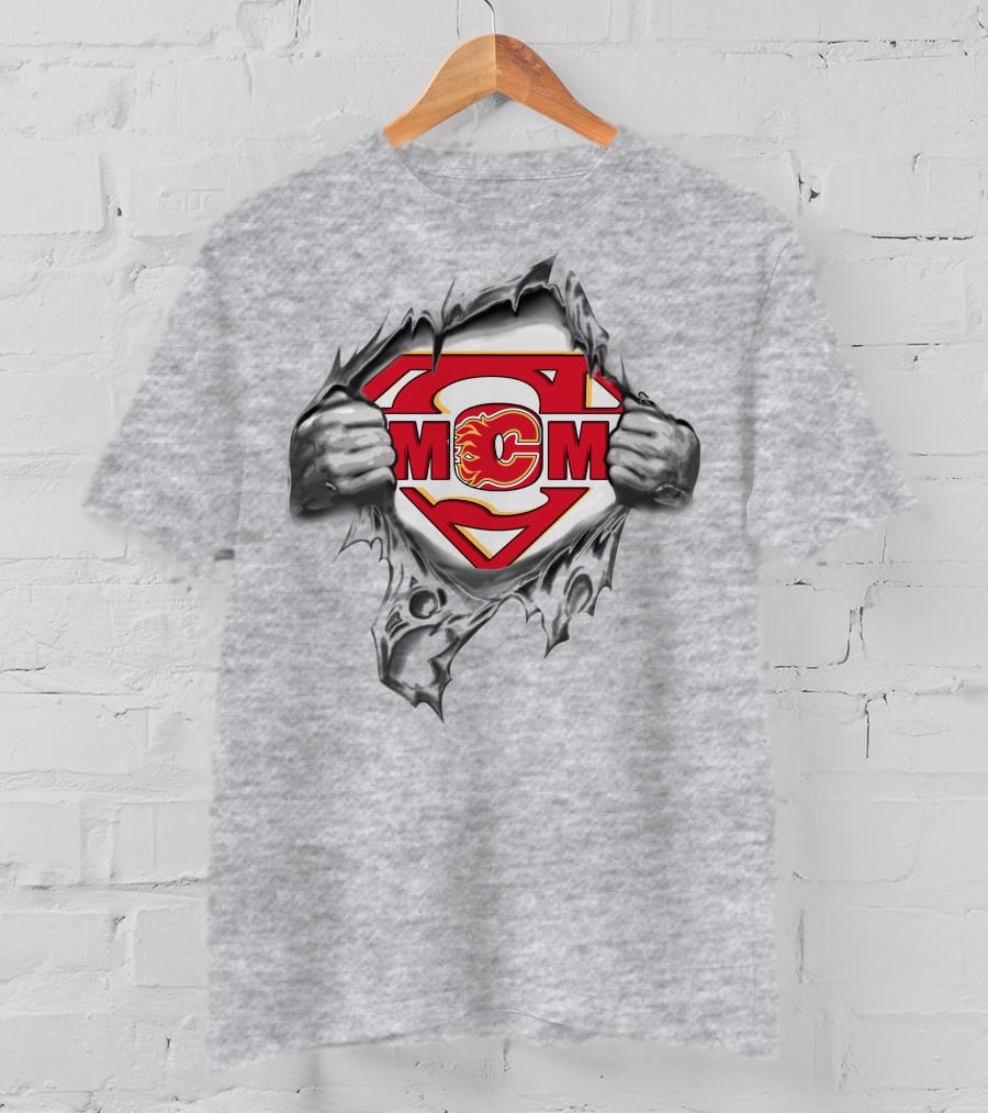Calgary Flames MCM Superhero T-Shirt
